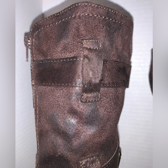 Maurices brown zip up boots - Picture 12 of 14